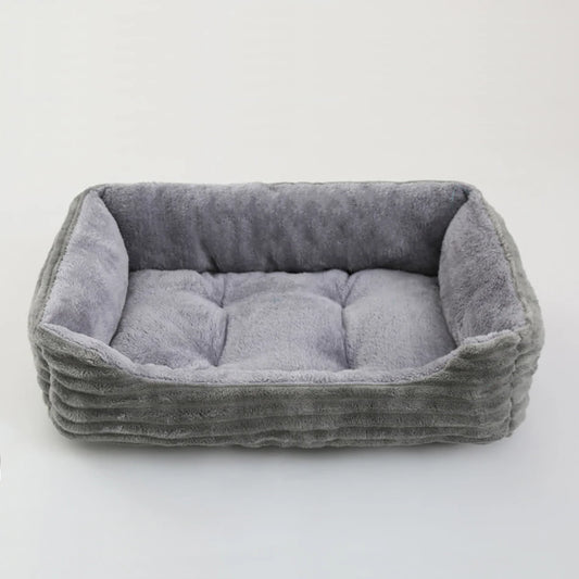 Square Plush Pet Sofa Bed