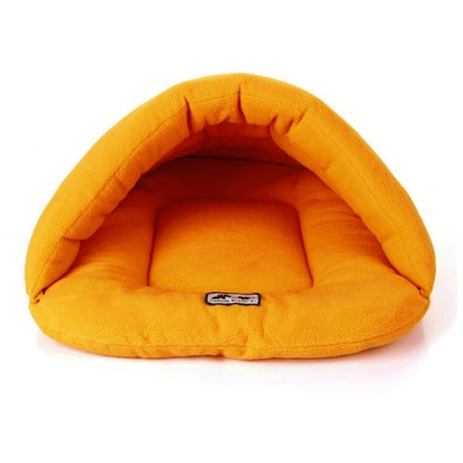Thick Fleece Warm Pet Cave Bed (Suitable For Small Dogs/Puppies/Cats)