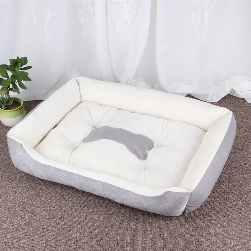 Non-Slip Pet Bone Bed