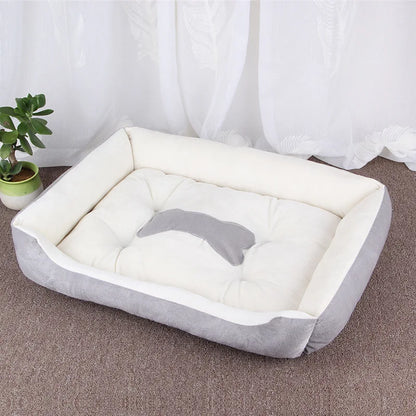 Non-Slip Pet Bone Bed